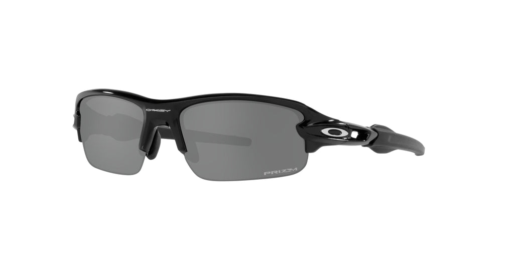 Oakley Kids Flak XXS OJ9008 Polished Black/Prizm Black #colour_polished-black-prizm-black