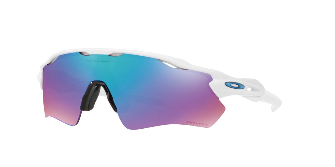 Oakley Radar EV Path Polished White Prizm Sapphire Sunglasses