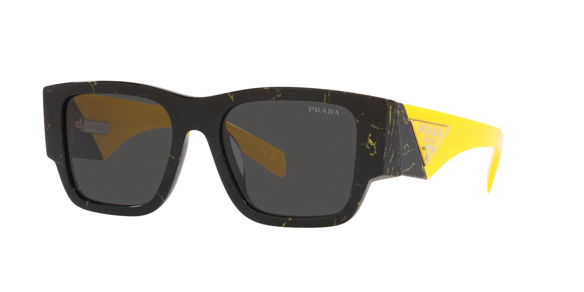 Prada SPR10Z Rectangle Sunglasses | Fashion Eyewear