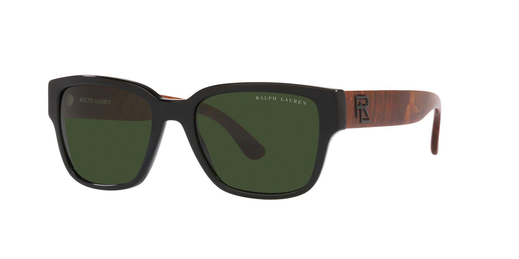 Ralph Lauren RL8205 Shiny Black/Dark Green #colour_shiny-black-dark-green