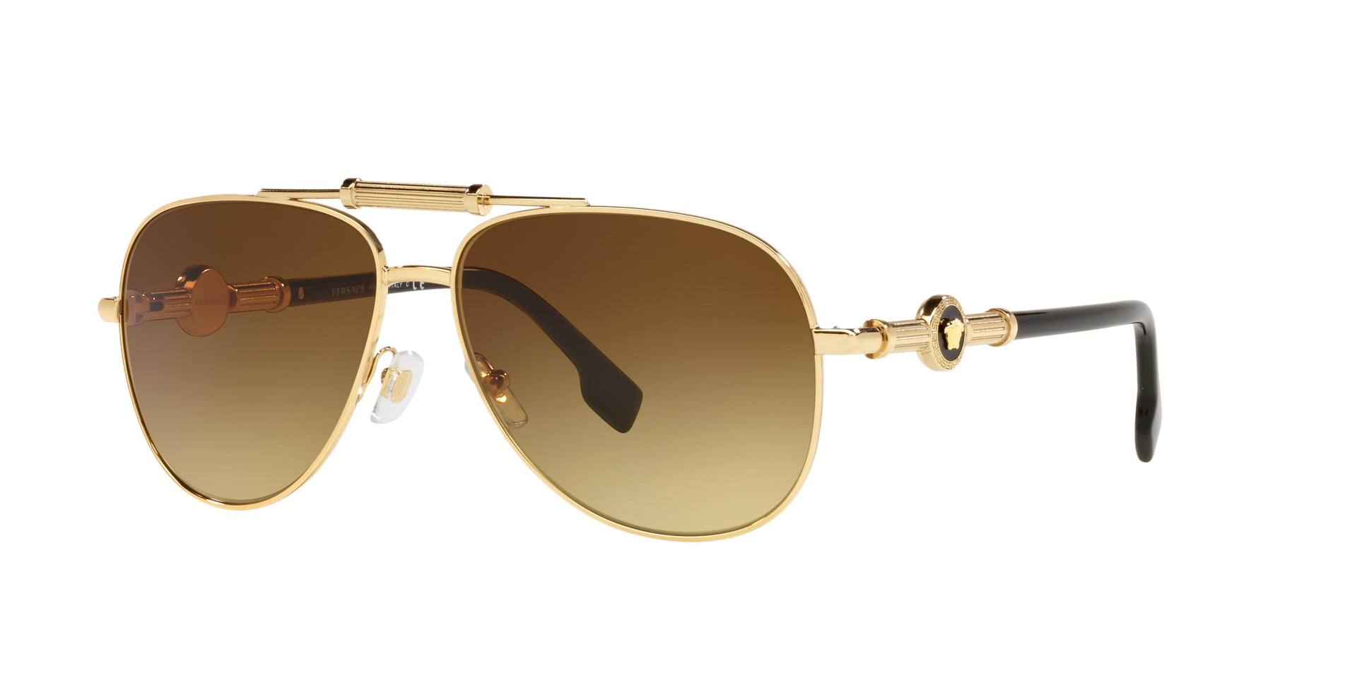 Aviator store sunglasses versace