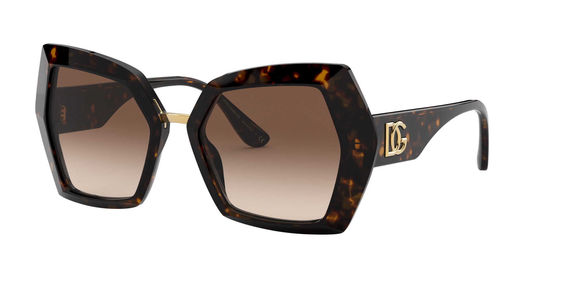 Dolce & Gabbana DG 4408 - 911/6E Cube Black/gold | Sunglasses Woman