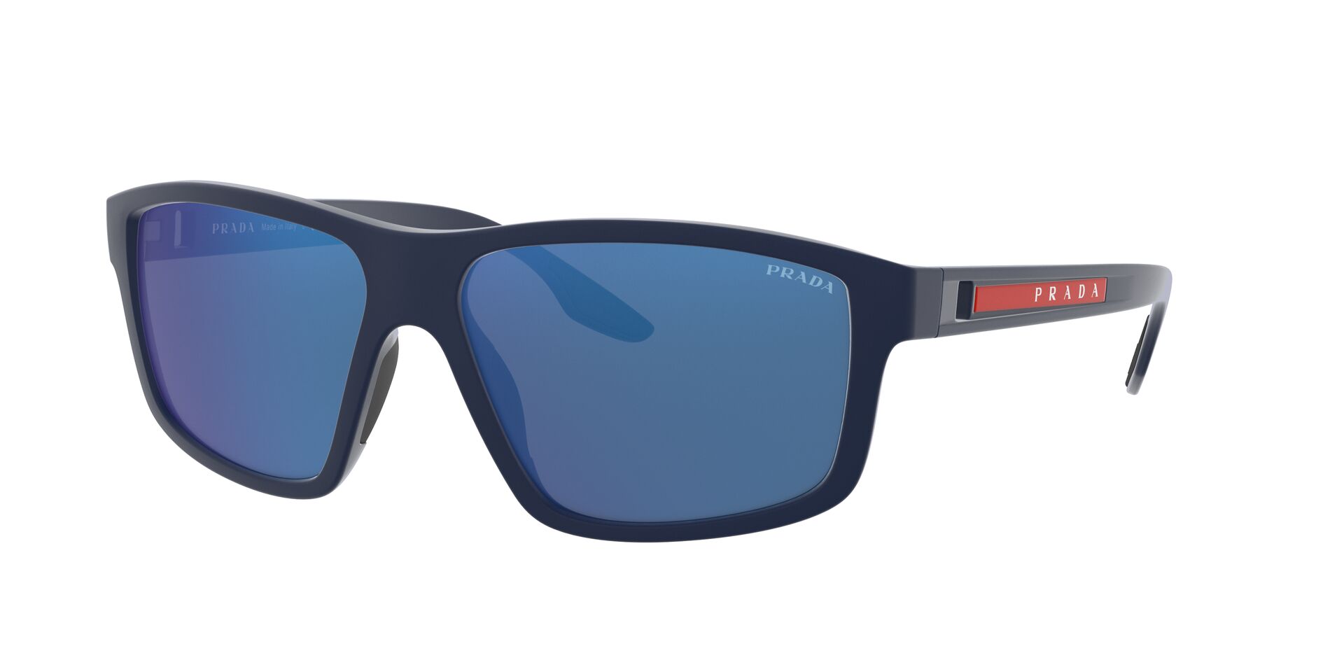 Prada men's blue sales sunglasses