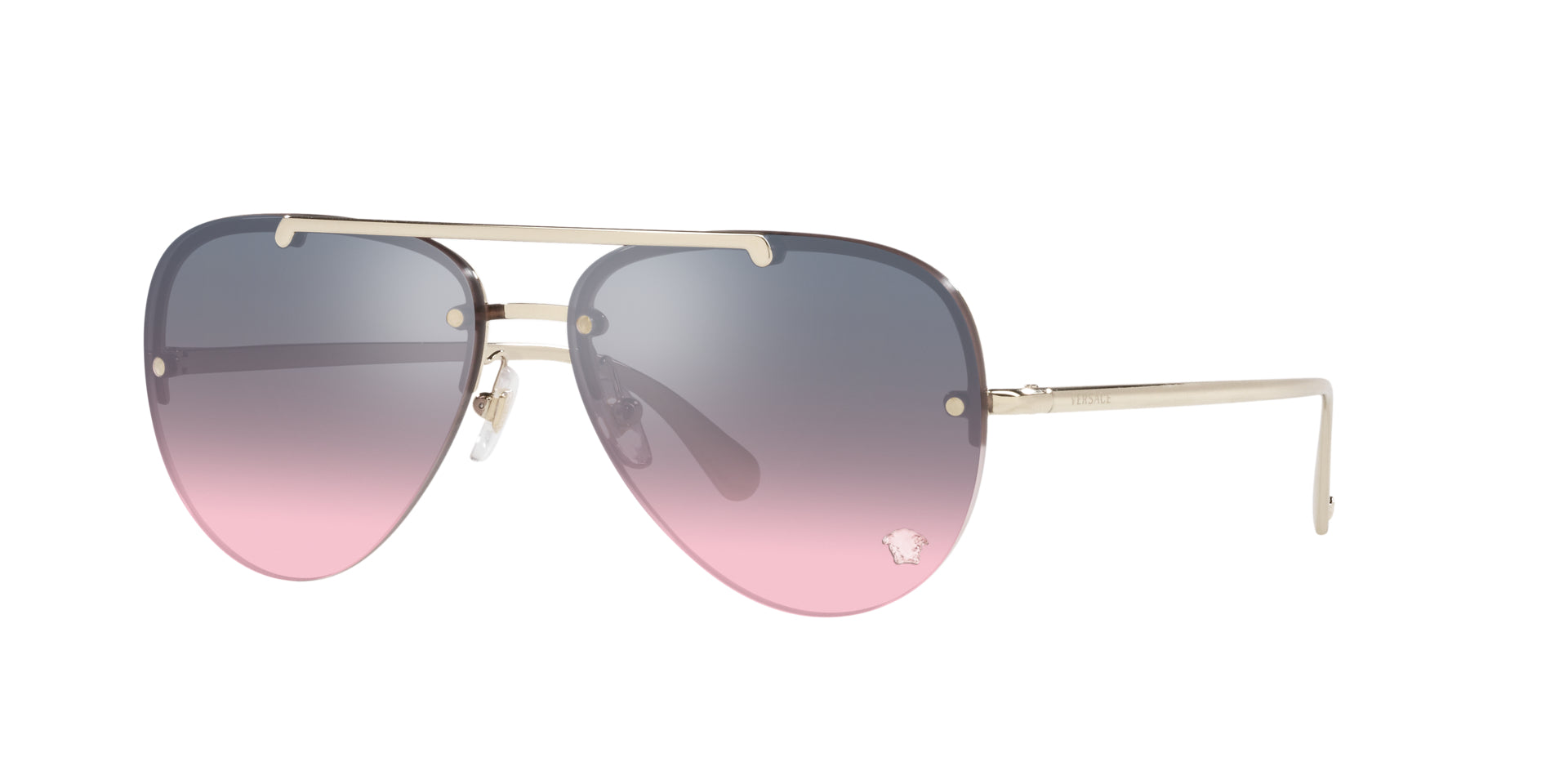 Versace women's cheap aviator sunglasses