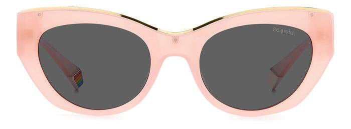 Polaroid pink sunglasses best sale