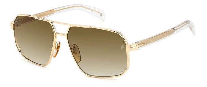 David Beckham DB7102/S Gold Crystal/Dark Grey Gradient #colour_gold-crystal-dark-grey-gradient