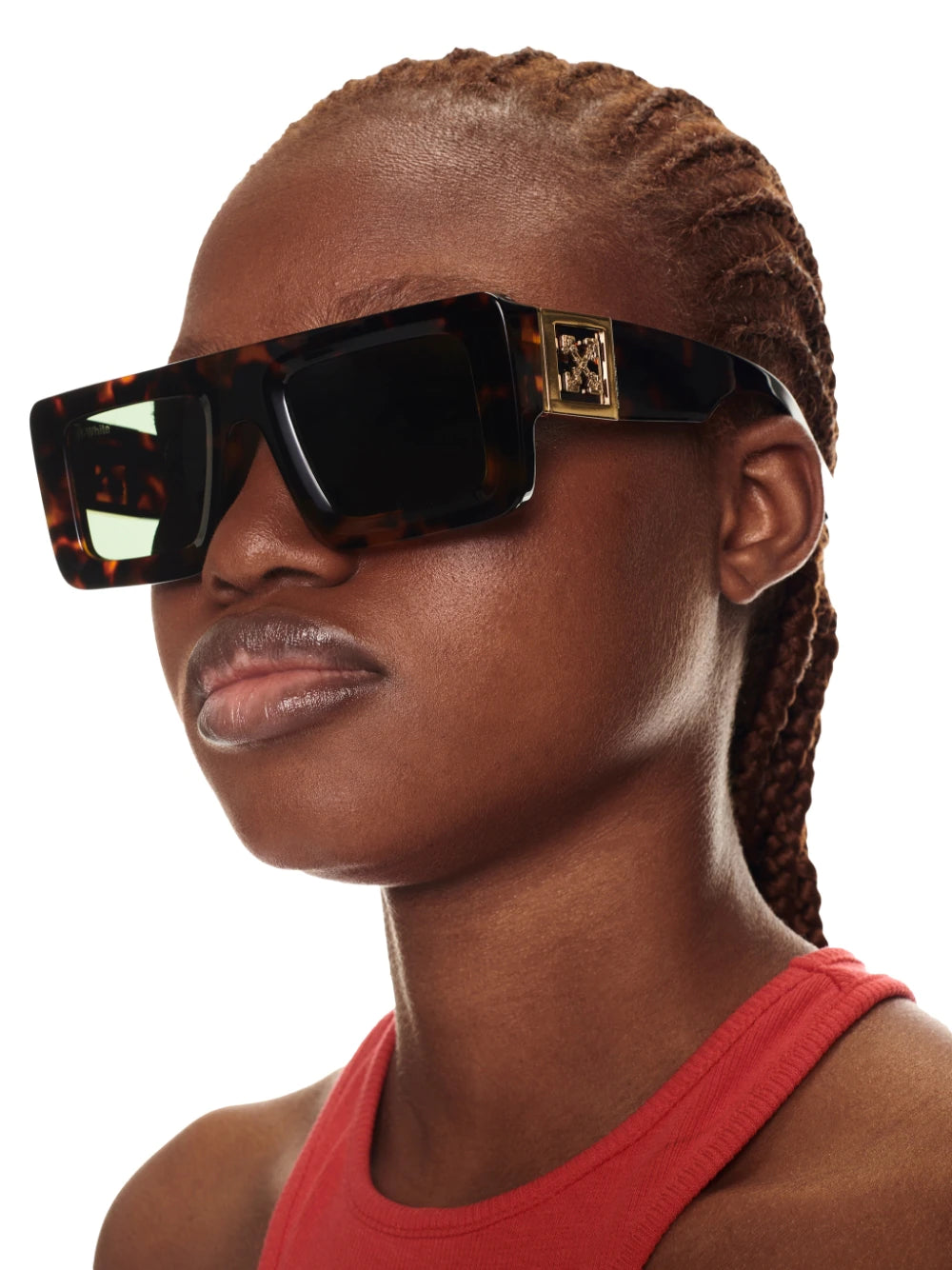 Off-White Leonardo Square-Frame Sunglasses