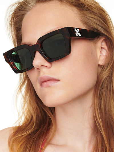 Off-White Virgil Oeri008 Rectangle Sunglasses | Fashion Eyewear