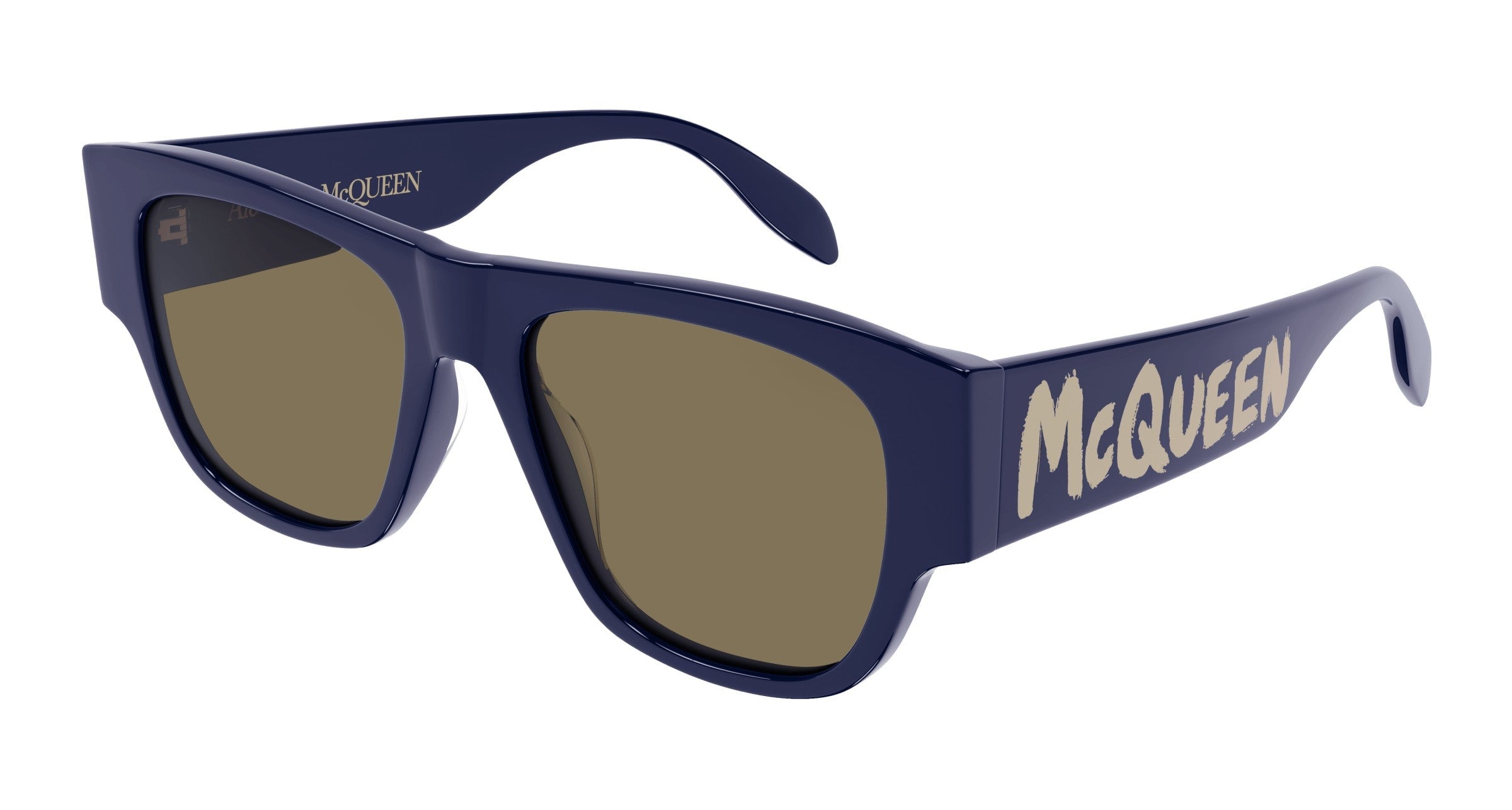 Alexander mcqueen blue discount and gold store