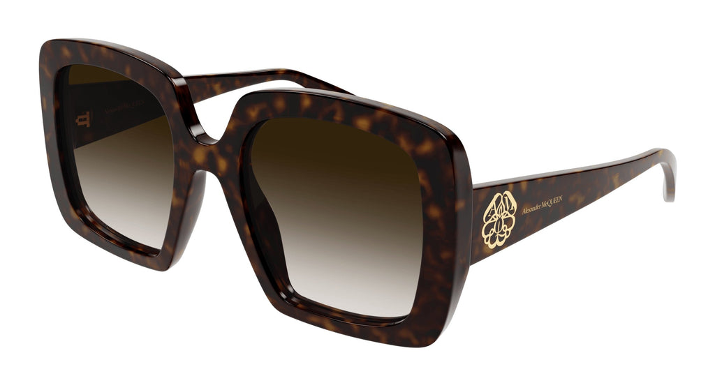 Alexander Mcqueen AM0378S Havana/Brown Gradient #colour_havana-brown-gradient