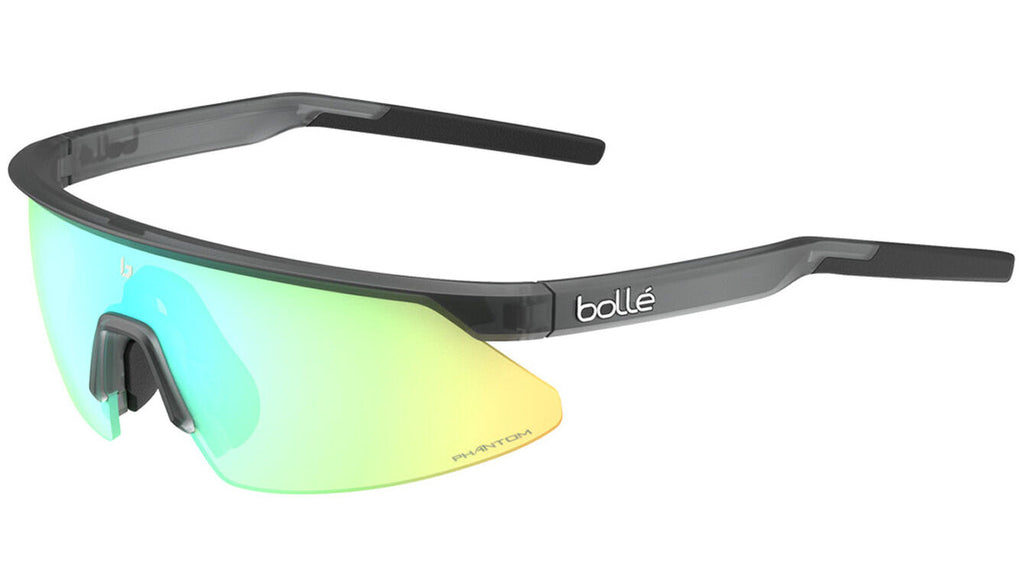 Bolle Micro Edge Black Frost/Phantom Clear Green Photochromic #colour_black-frost-phantom-clear-green-photochromic