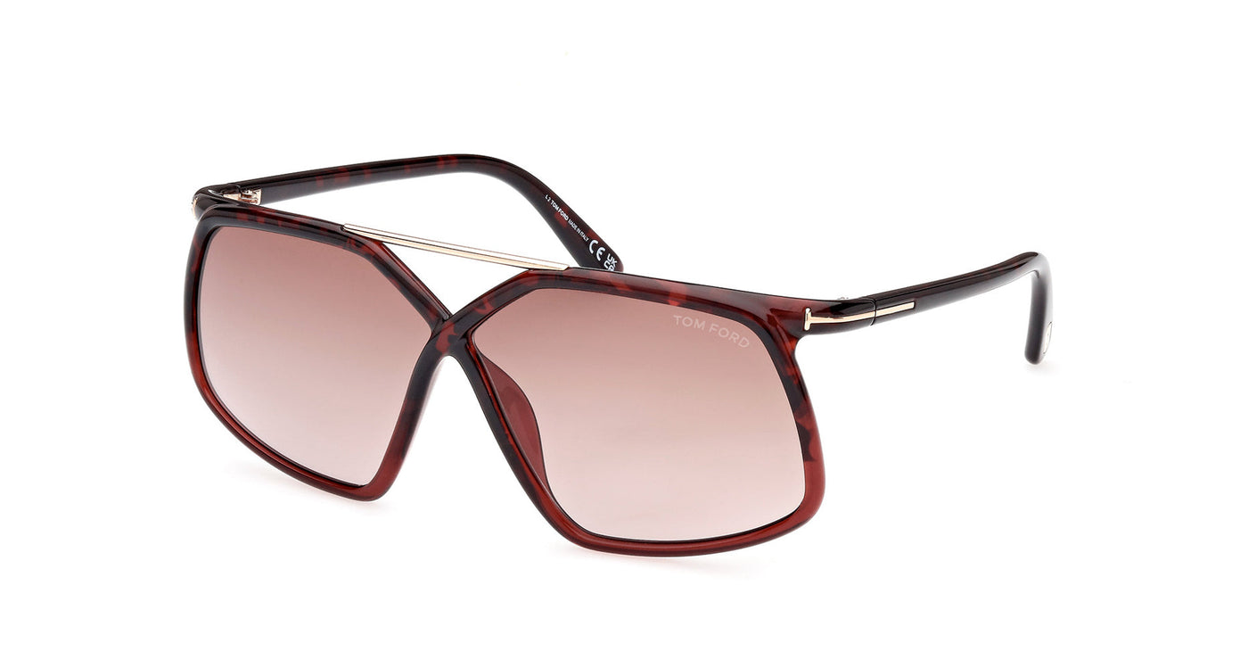 Tom Ford Meryl TF1038 Havana-Other/Violet Gradient Mirror #colour_havana-other-violet-gradient-mirror