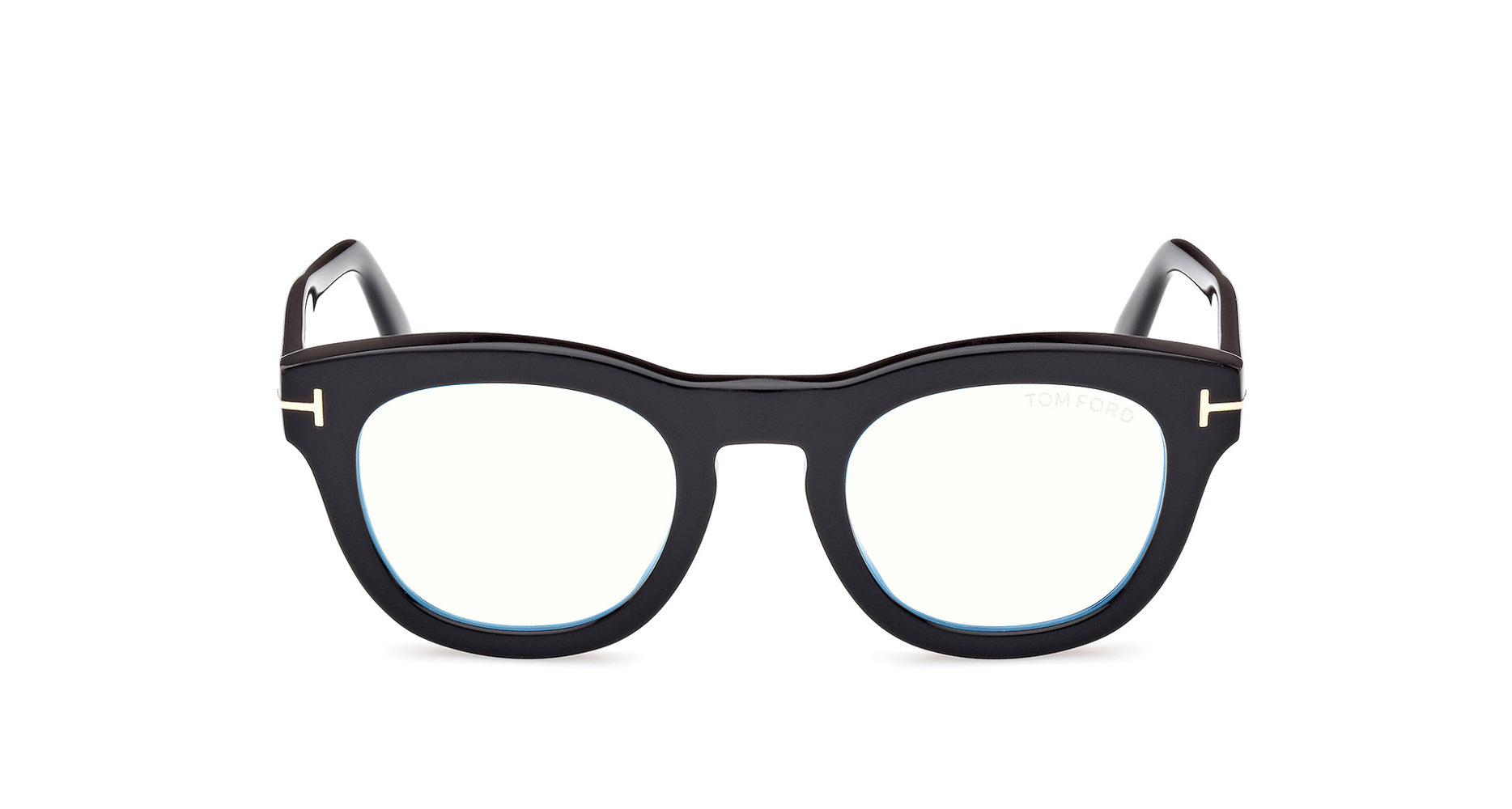 Tom Ford TF5873-B Blue Light Square Glasses | Fashion Eyewear
