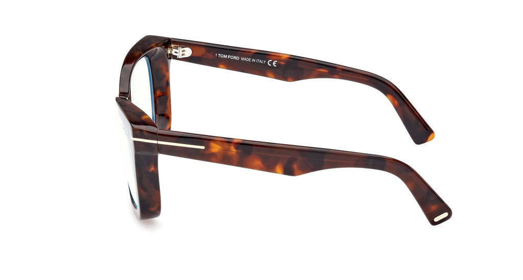 Tom Ford TF5881-B Blue Light Square Glasses | Fashion Eyewear AU