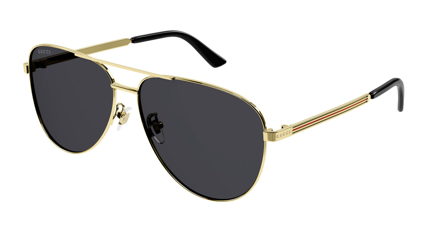 Gucci GG1233SA Gold/Grey #colour_gold-grey