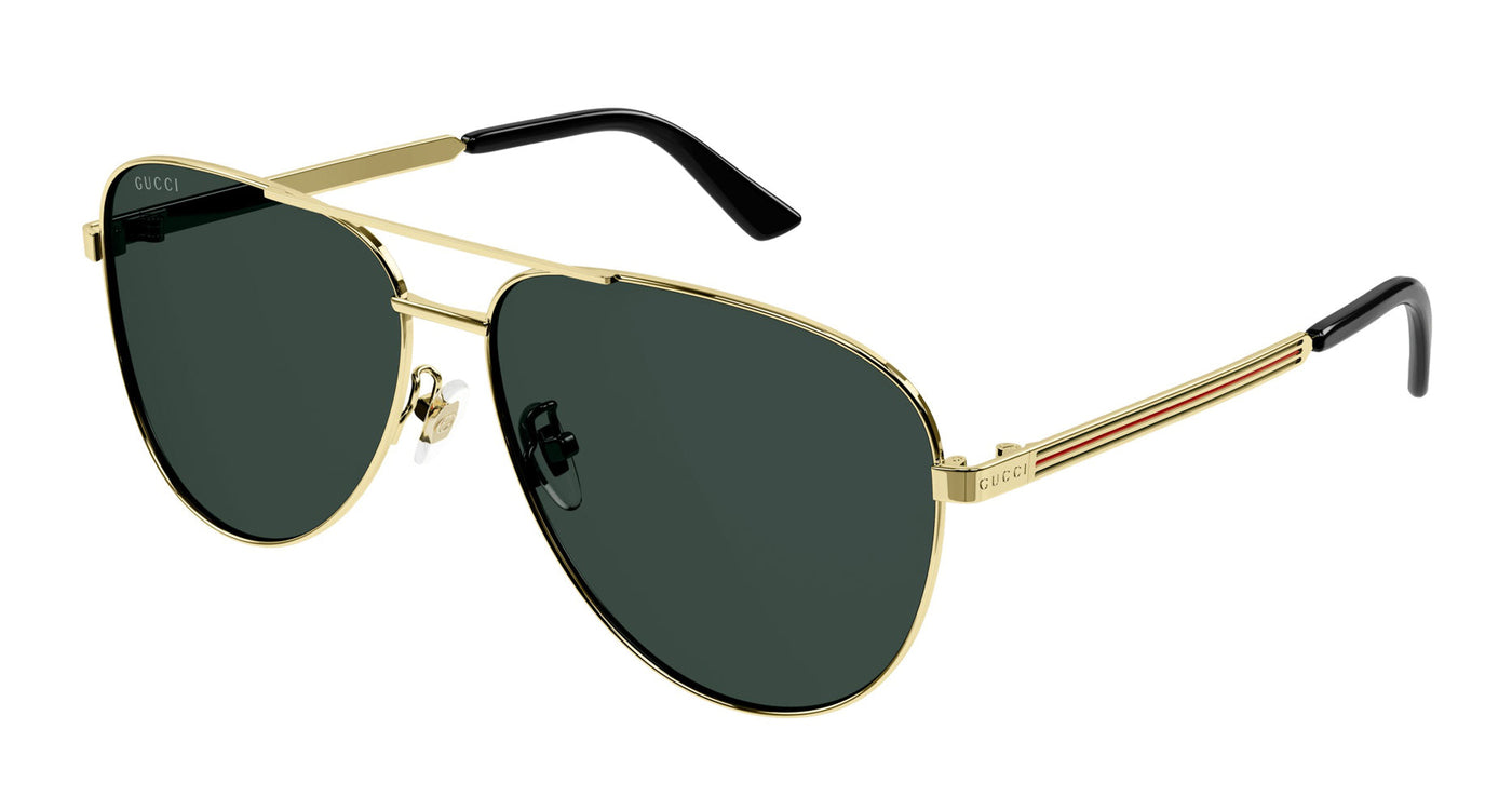 Gucci GG1233SA Gold/Green #colour_gold-green