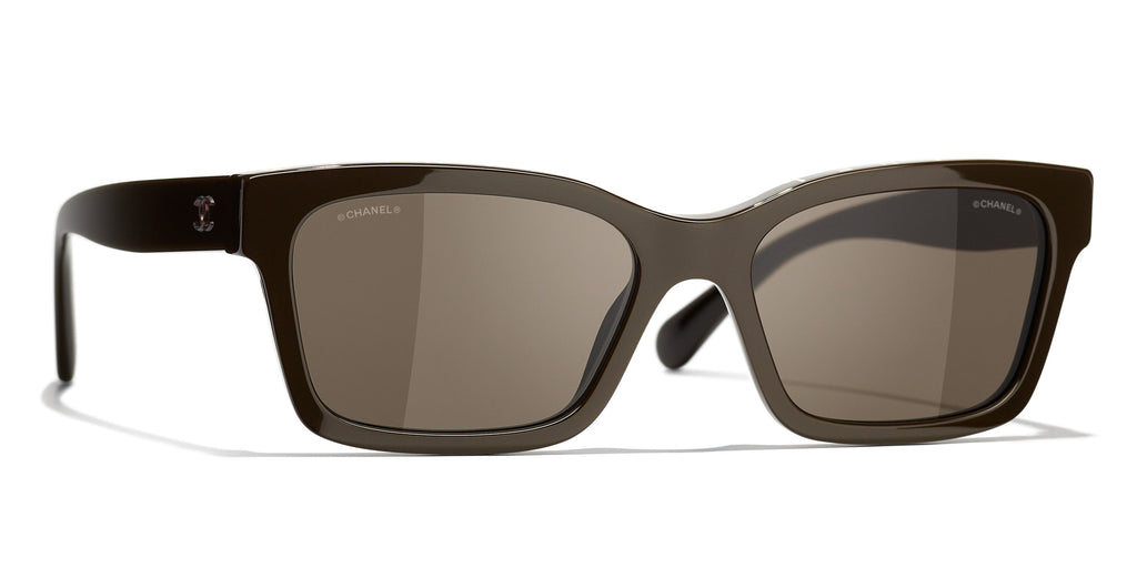 CHANEL 5417 Square Acetate Sunglasses | Fashion Eyewear