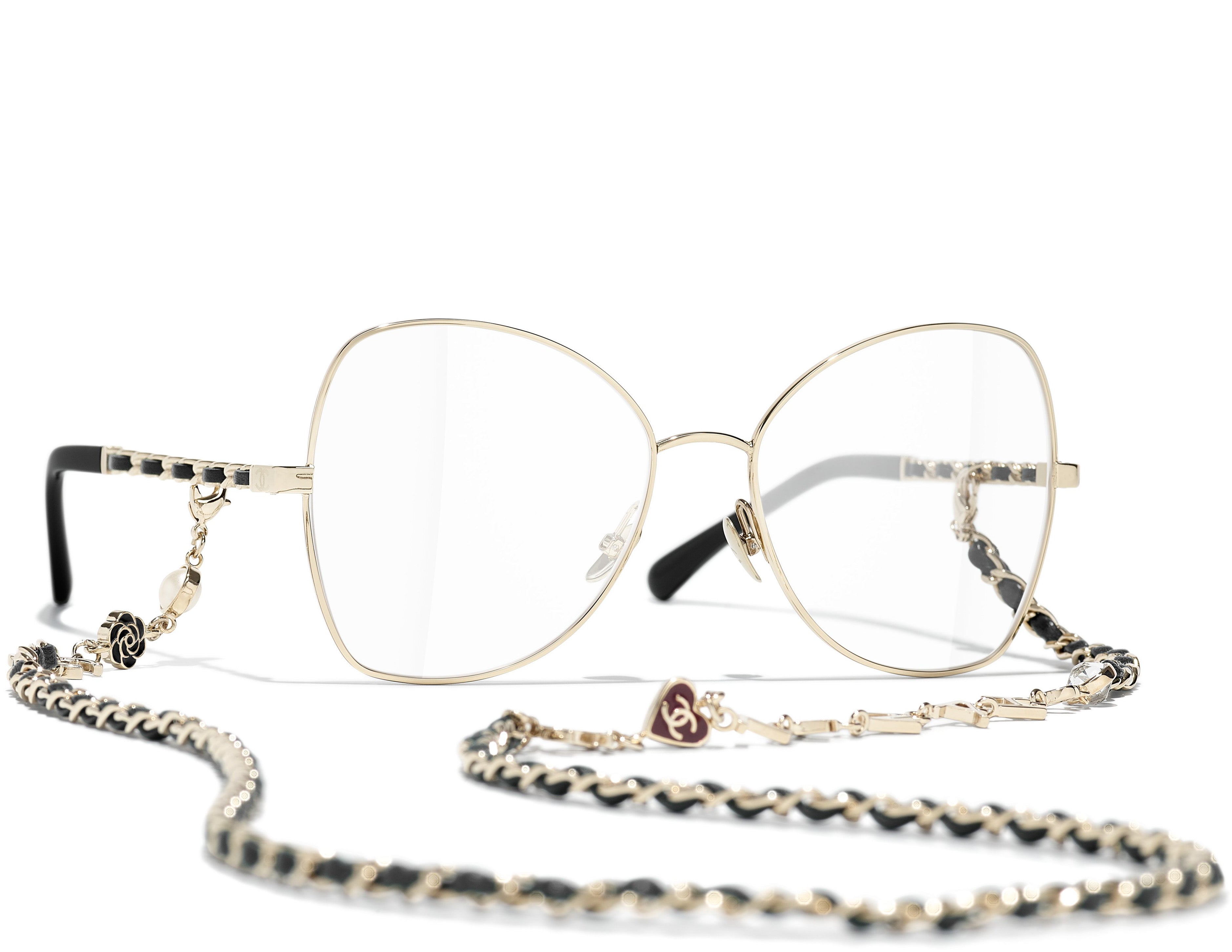 Chanel hotsell chain eyeglasses