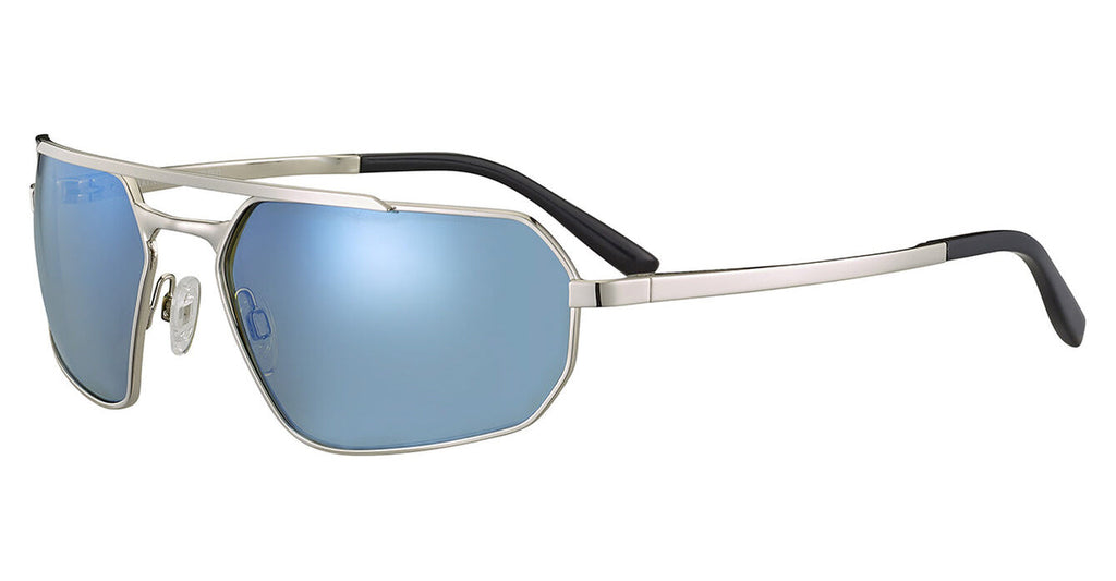 Serengeti Hinkley Shiny Silver/Saturn Polarized 555nm Blue #colour_shiny-silver-saturn-polarized-555nm-blue