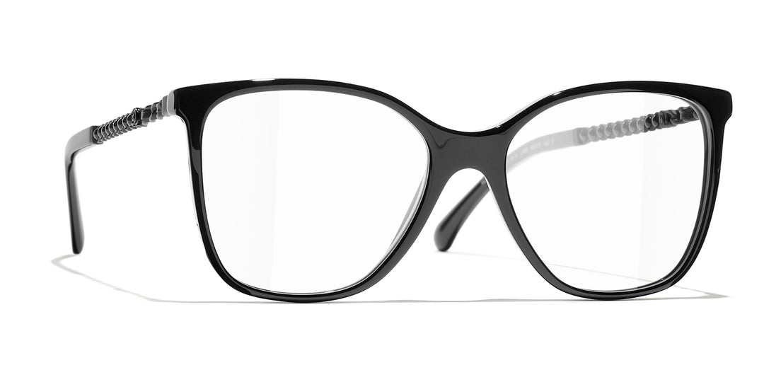 Clear chanel fashion eyeglasses