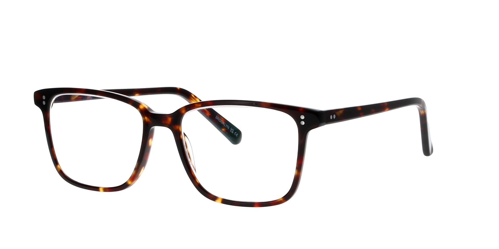 Original Square Tortoise Glasses Frame Men Shades Classic BELIZEI