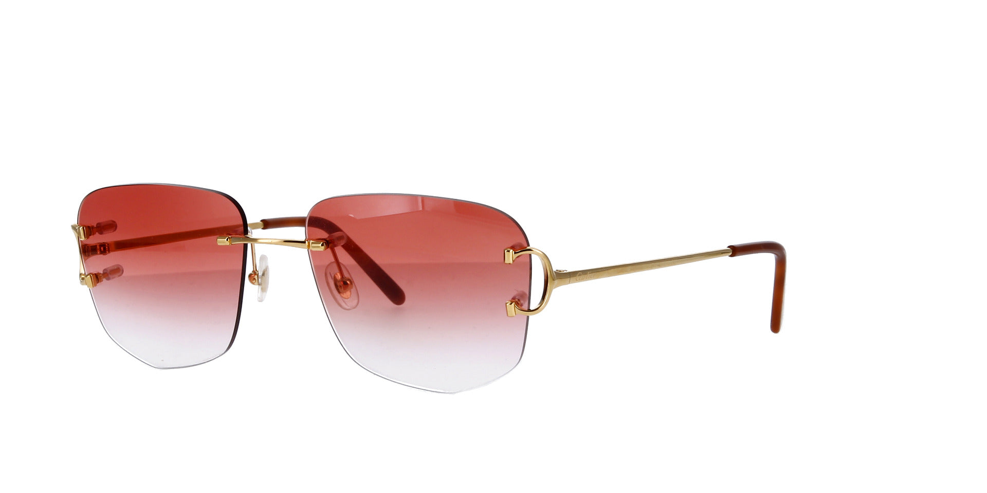 Cartier shop red sunglasses