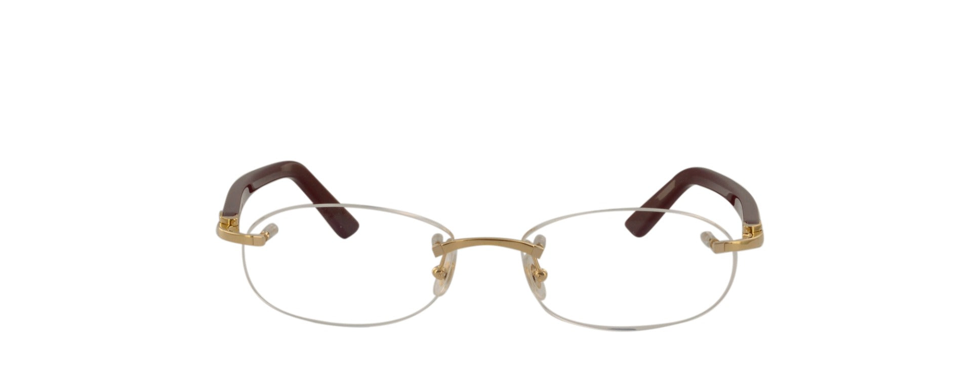 Cartier Syracuse CT0056O Oval Glasses Fashion Eyewear