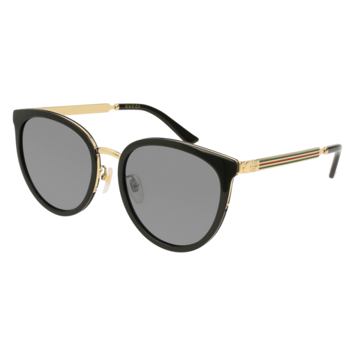 Gucci Asian Fit GG0077SK Round Sunglasses Fashion Eyewear US