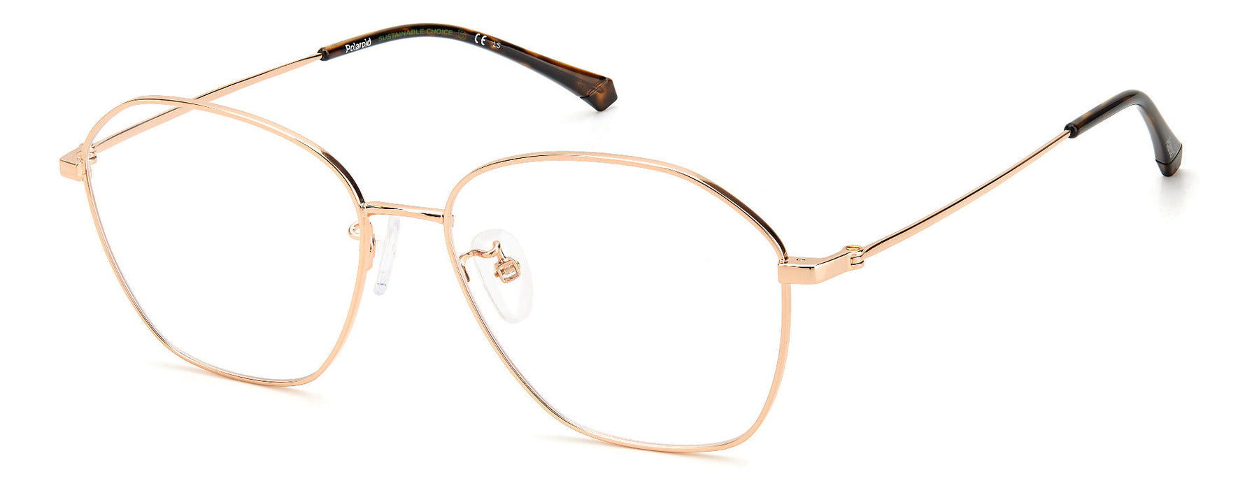 Polaroid Asian Fit PLD D425/G Square Glasses | Fashion Eyewear US