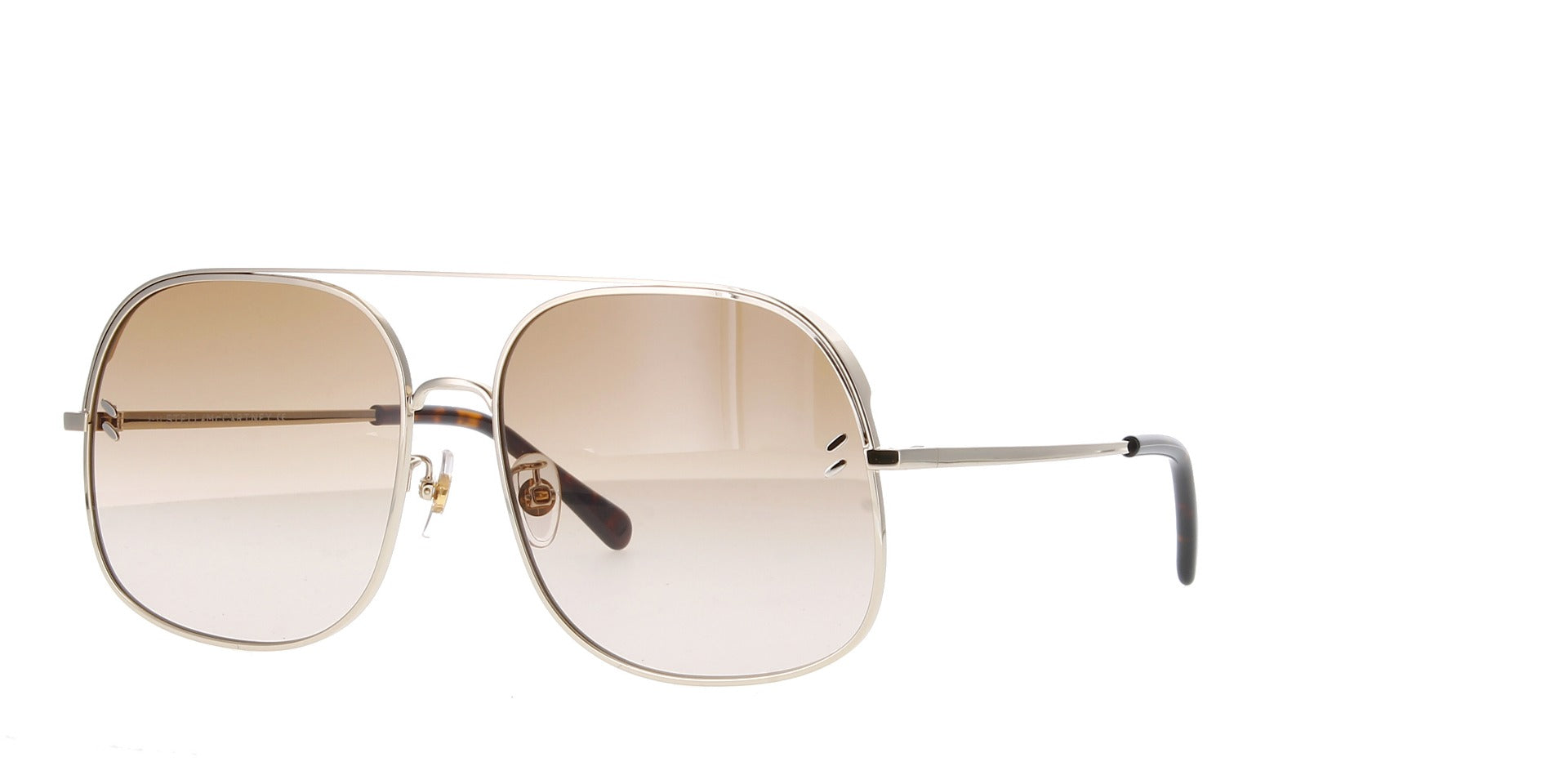 Stella mccartney best sale square aviator sunglasses