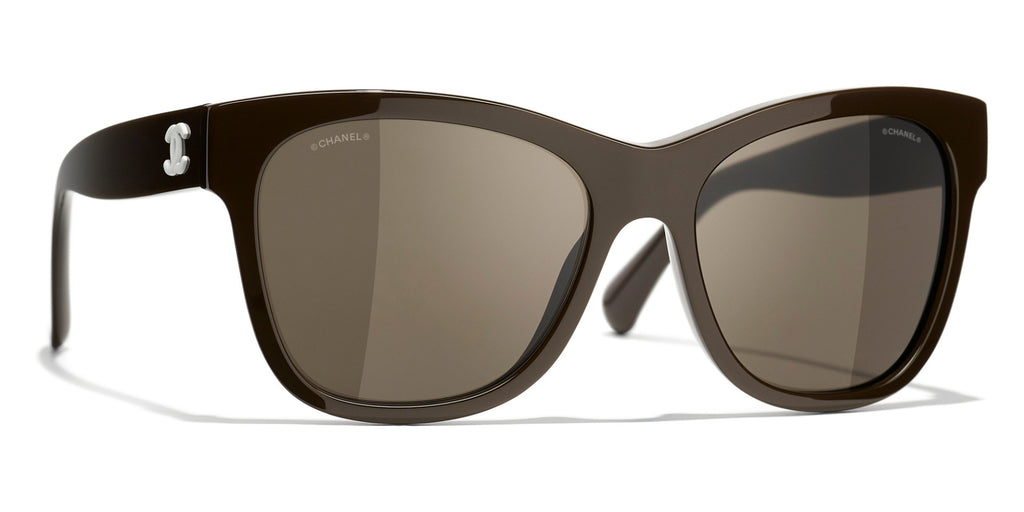 CHANEL 5380 Square Acetate Sunglasses | Fashion Eyewear US