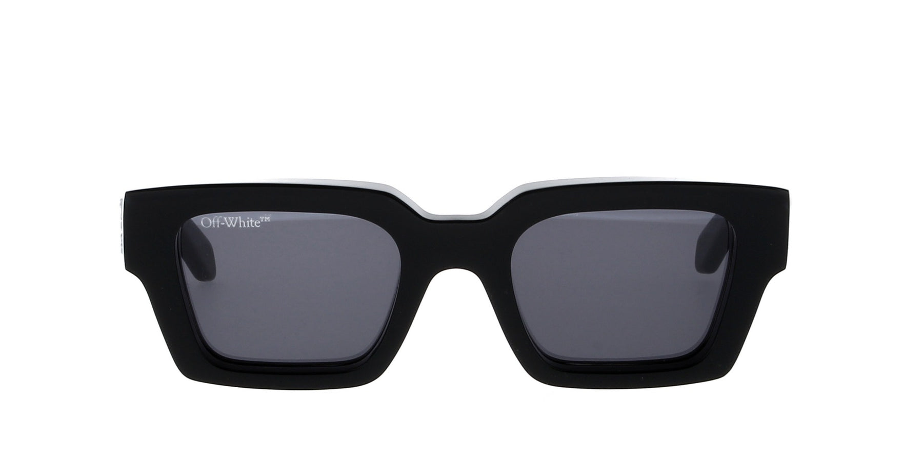 Off-White Virgil Sunglasses OERI008C99PLA0021018 Black Frame Yellow Lens